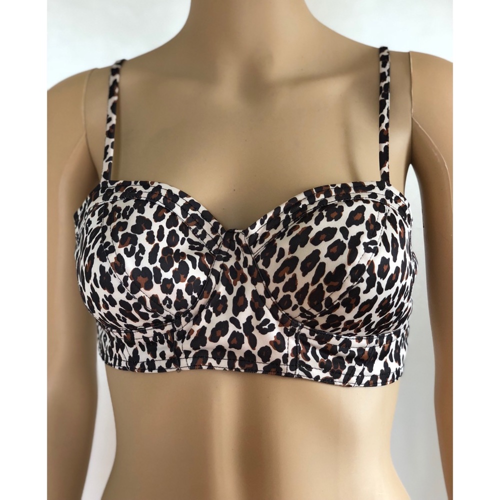 Cheetah Print Crop Top / Bralette